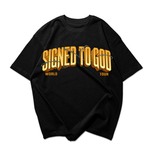 Sidhu Moosewala “Signed to God” – World Tour T-Shirt