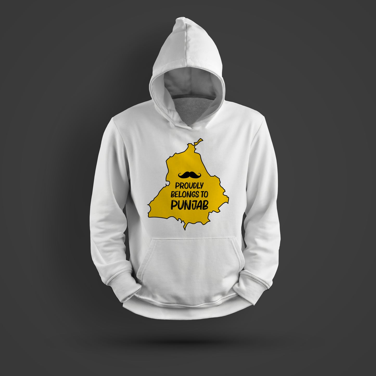 Proudly Belongs to Punjab Hoodie