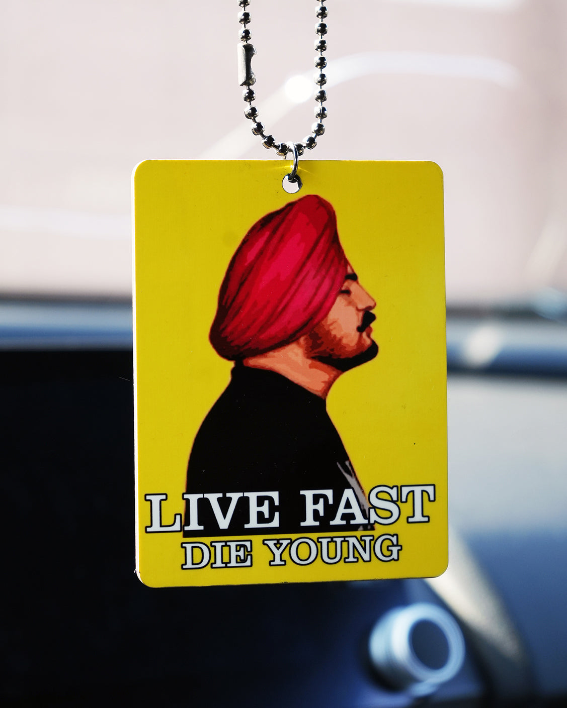 Sidhu Moosewala car hanging
