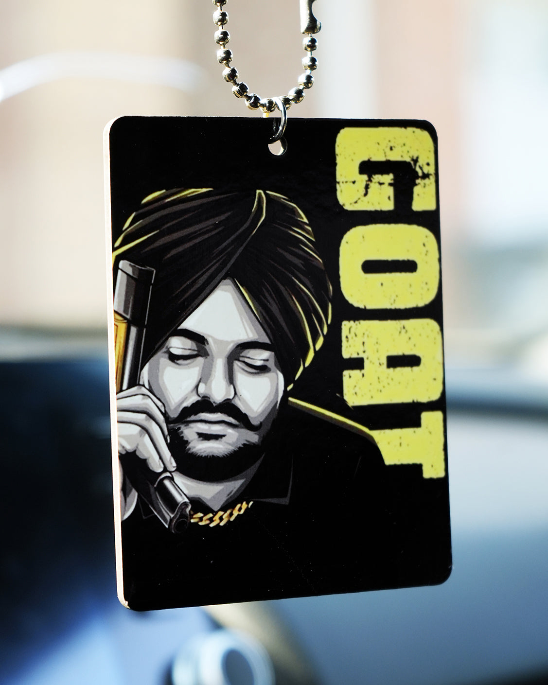 Sidhu Moosewala car hanging