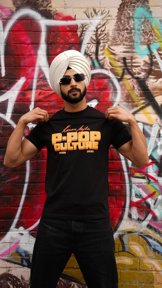 Karan Aujla P-Pop Culture Tour 2026 T-Shirt