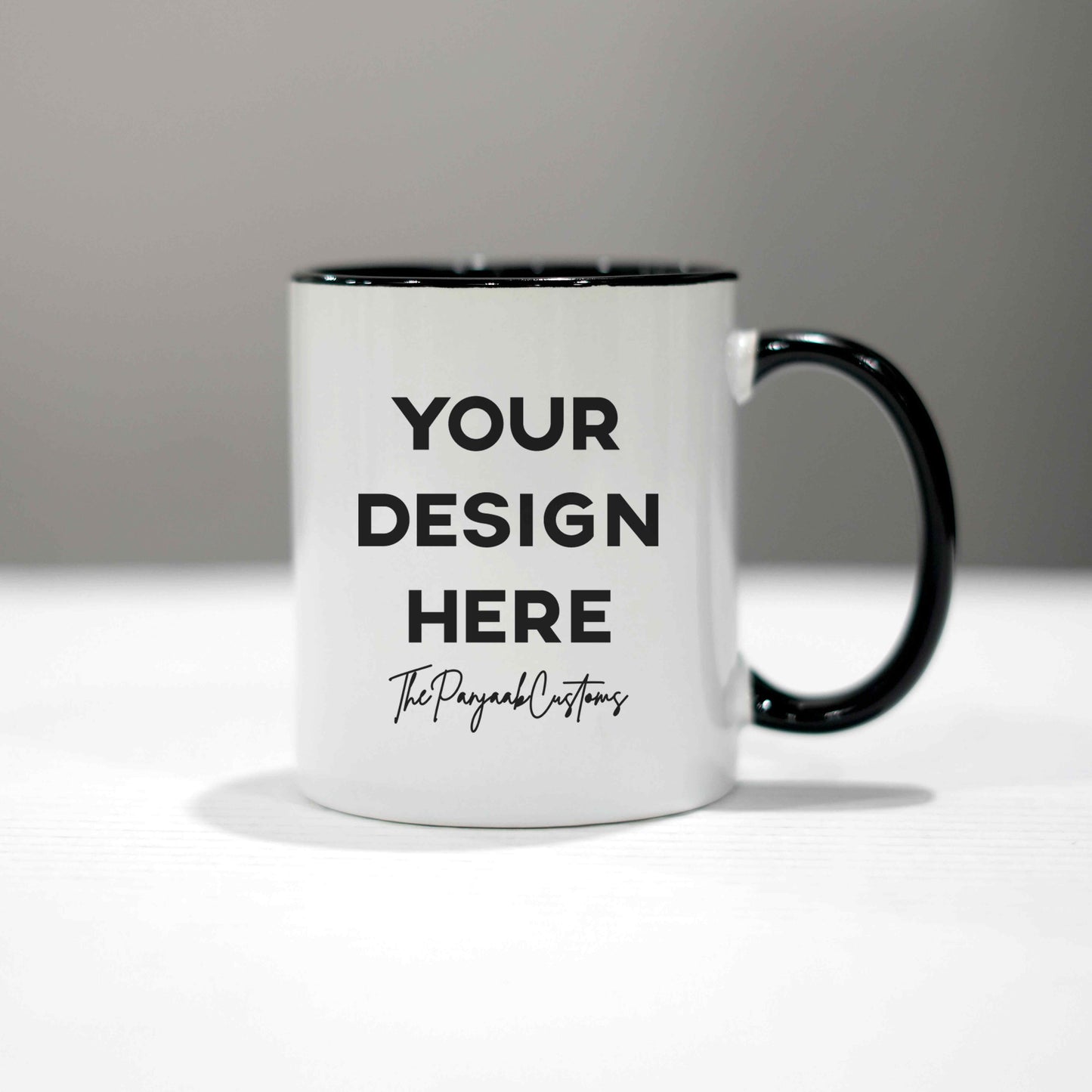 Black Custom Mug 11oz.
