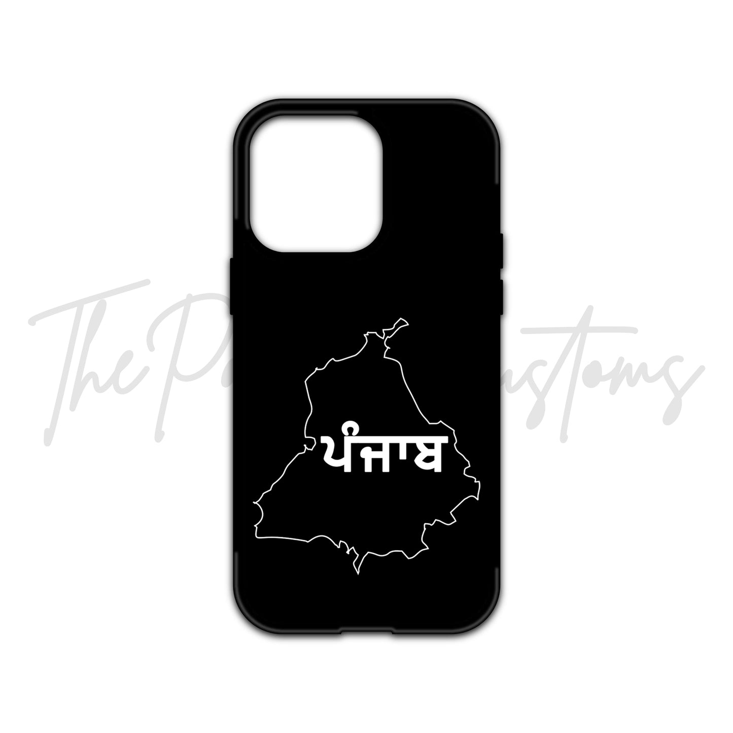 Punjab Map iphone Cover