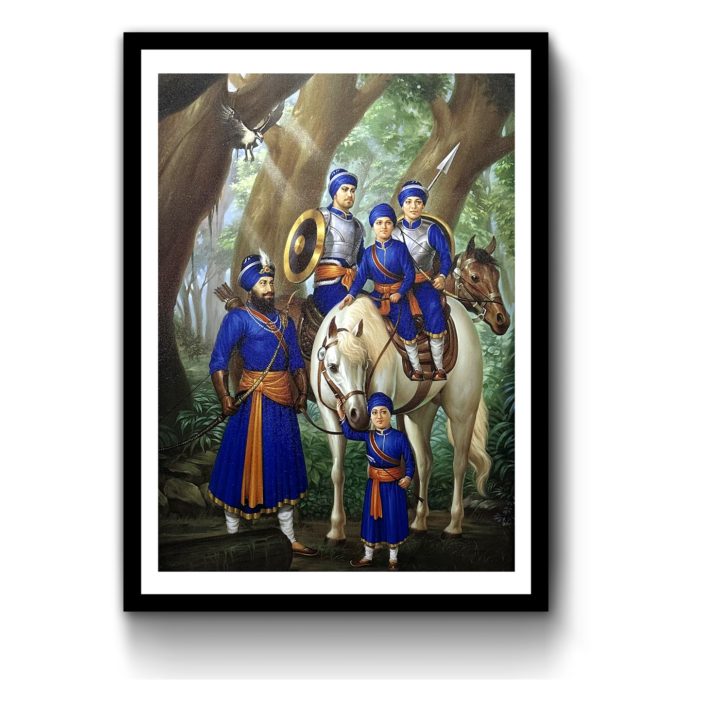 Chaar Sahibzaade Portrait