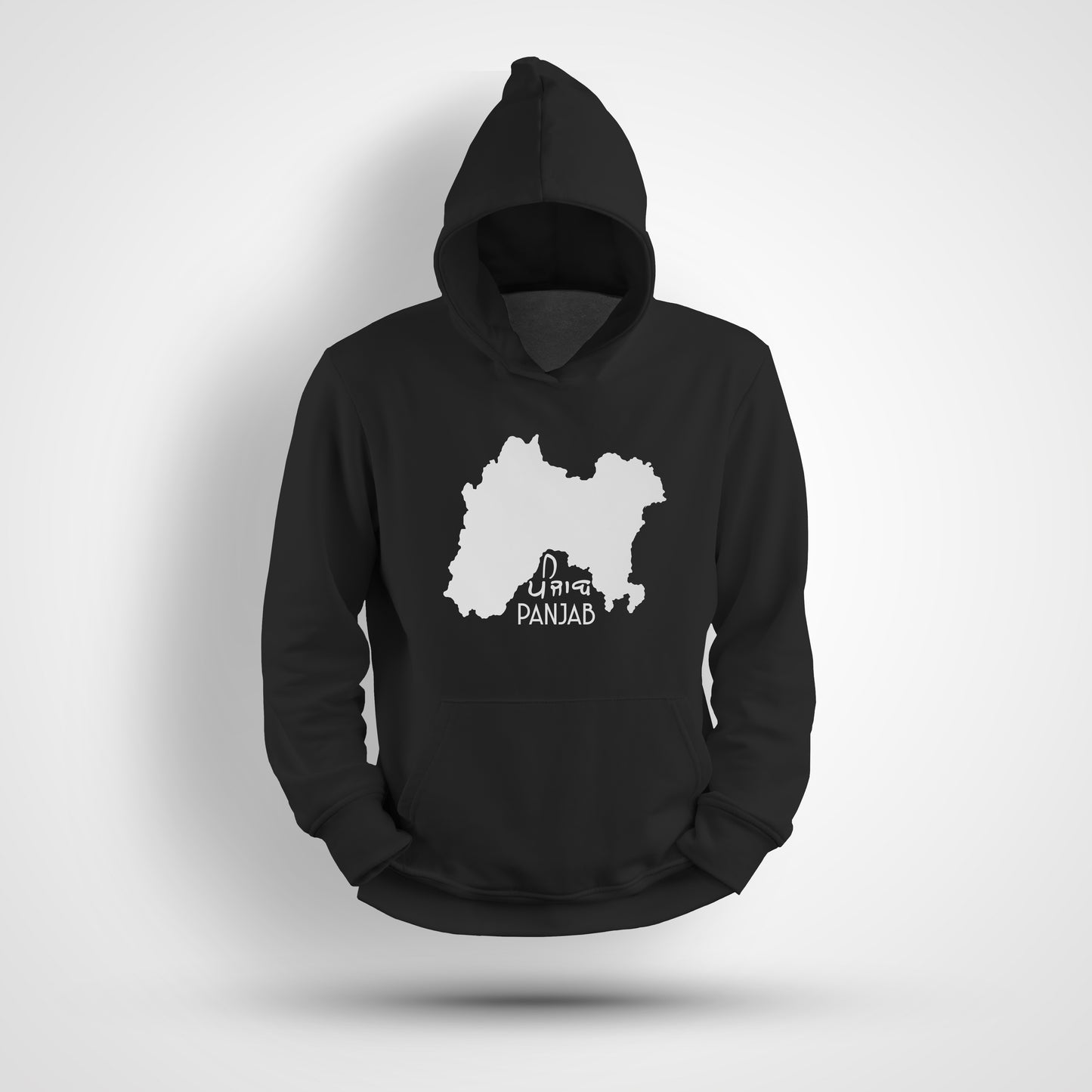 Old Punjab Map Hoodie