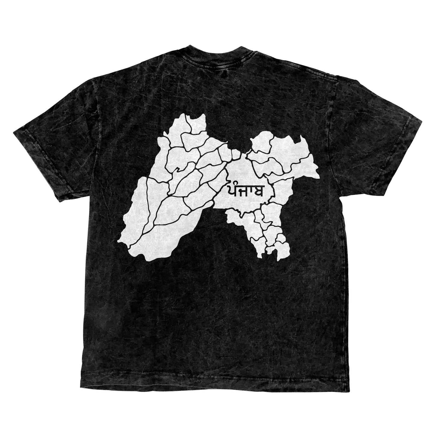 Old Punjab Map T-shirt