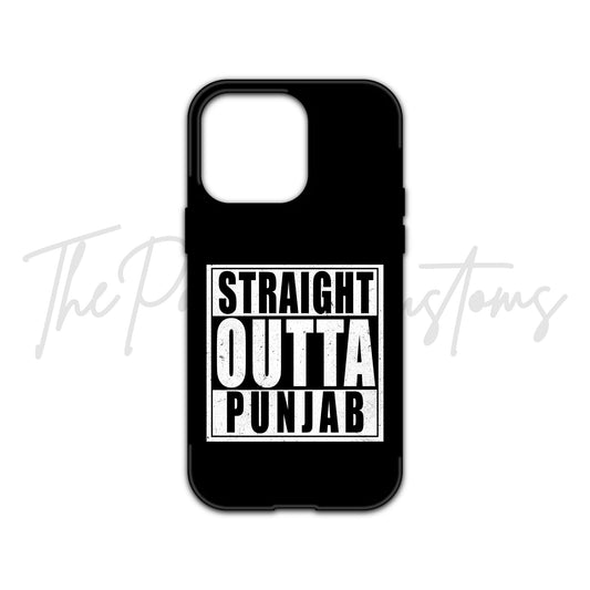 Straight Outta Punjab iphone Cover