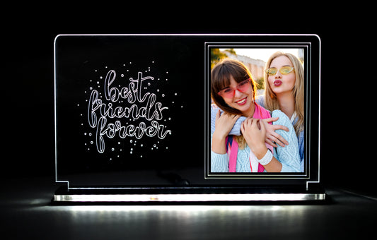 Custom Best Friends LED Frame