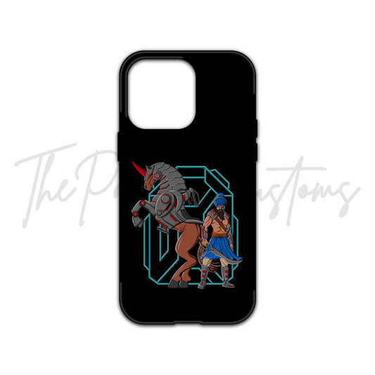 The Turbanator Sikh iphone Cover