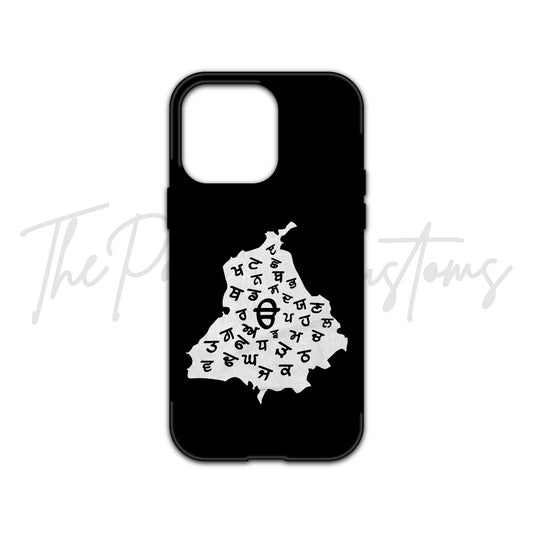 Gurmukhi Punjab Map iphone Cover