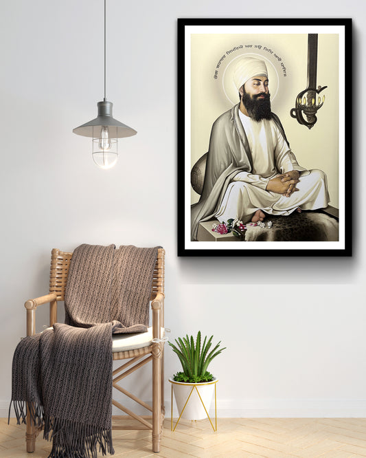 Guru Tegh Bahadur ji Portrait