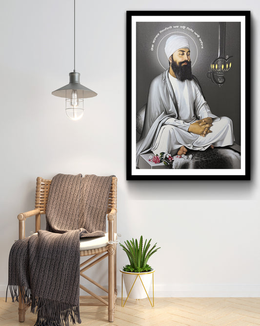 Guru Tegh Bahadur ji Portrait