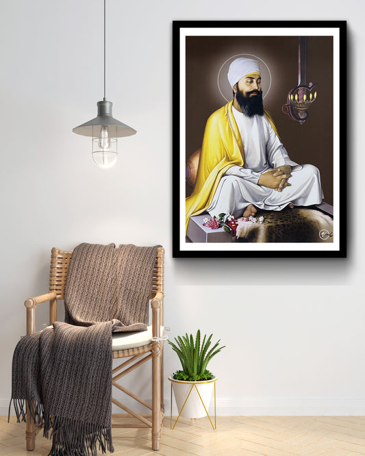 Guru Tegh Bahadur ji Portrait