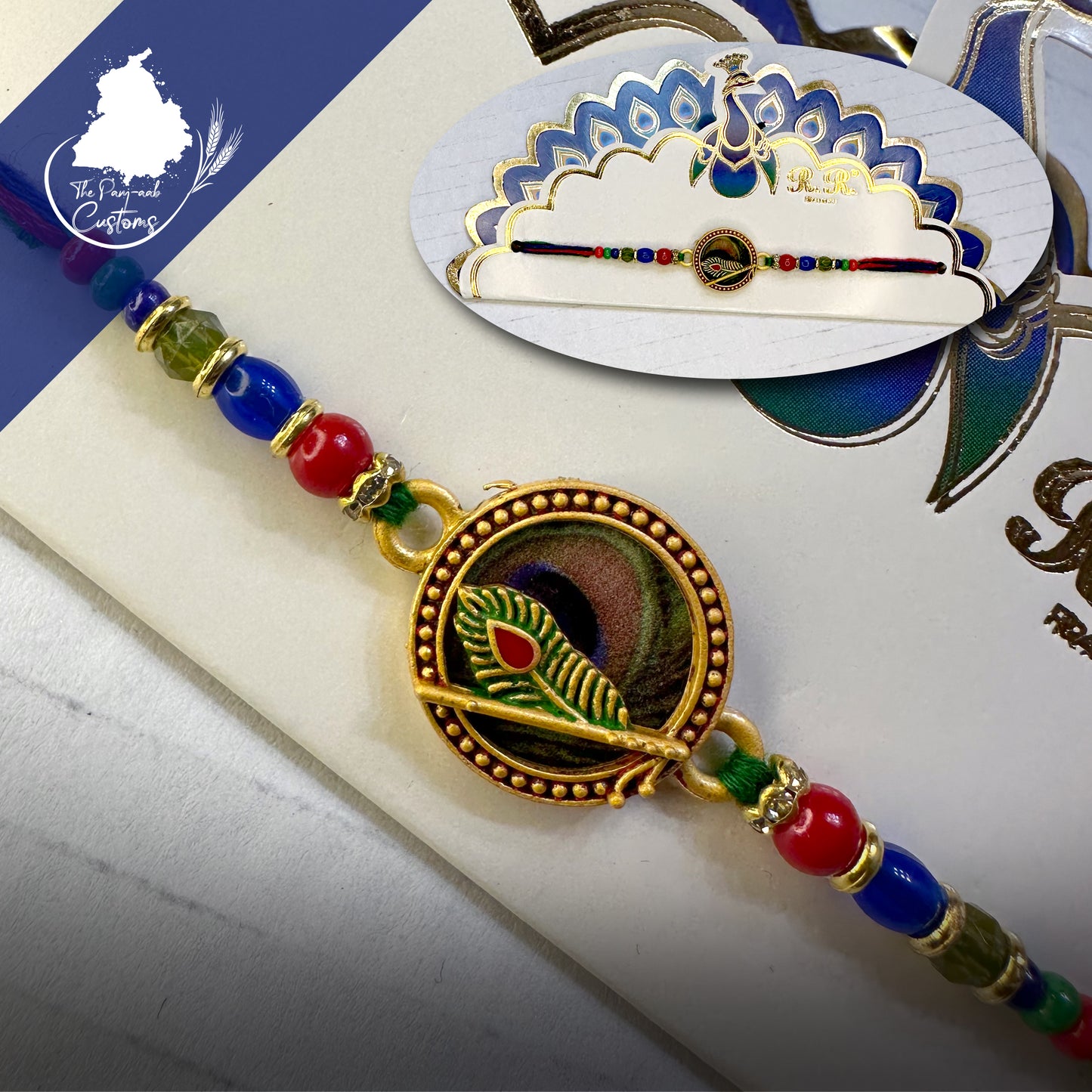 Peacock Rakhi