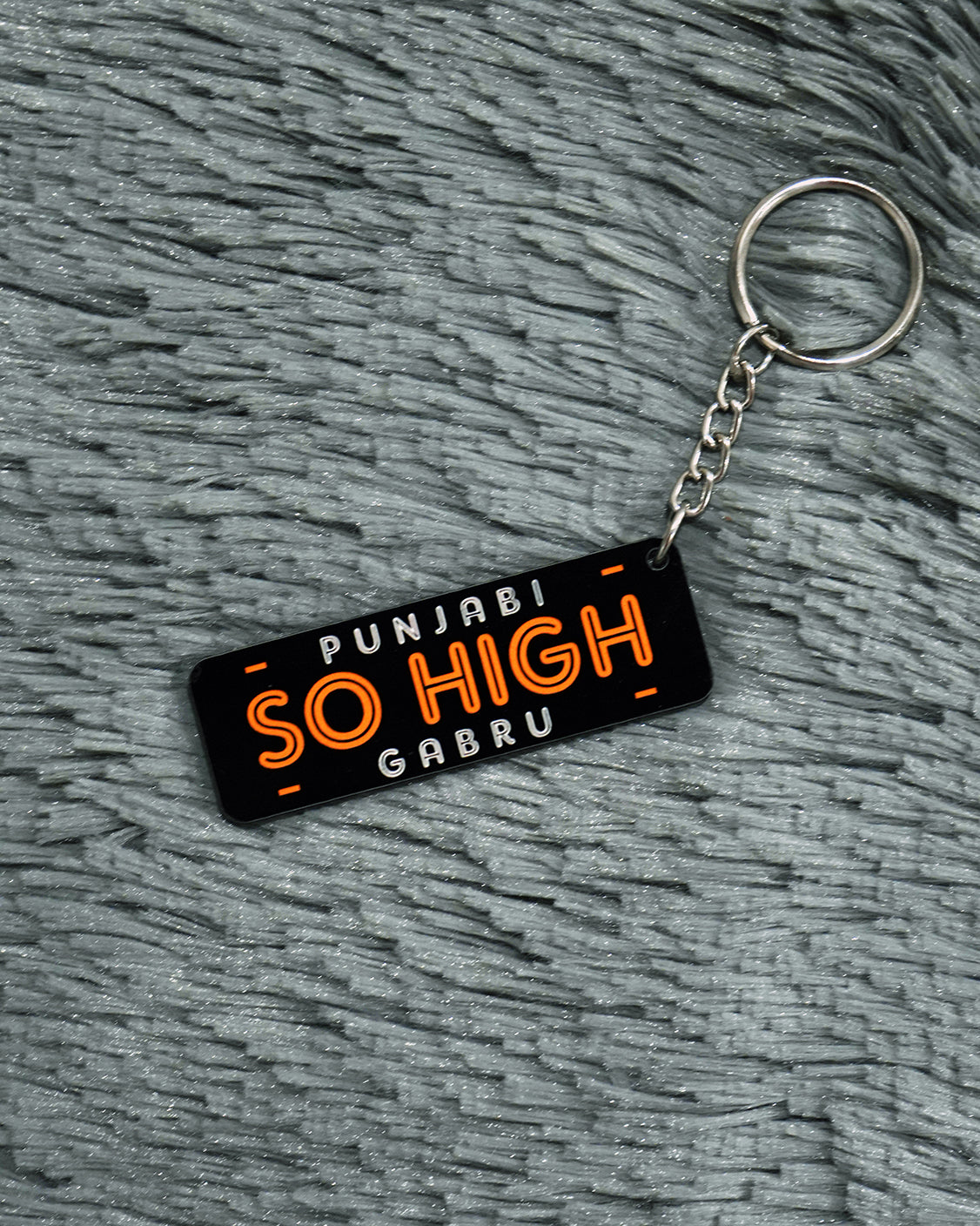 So High Keychain