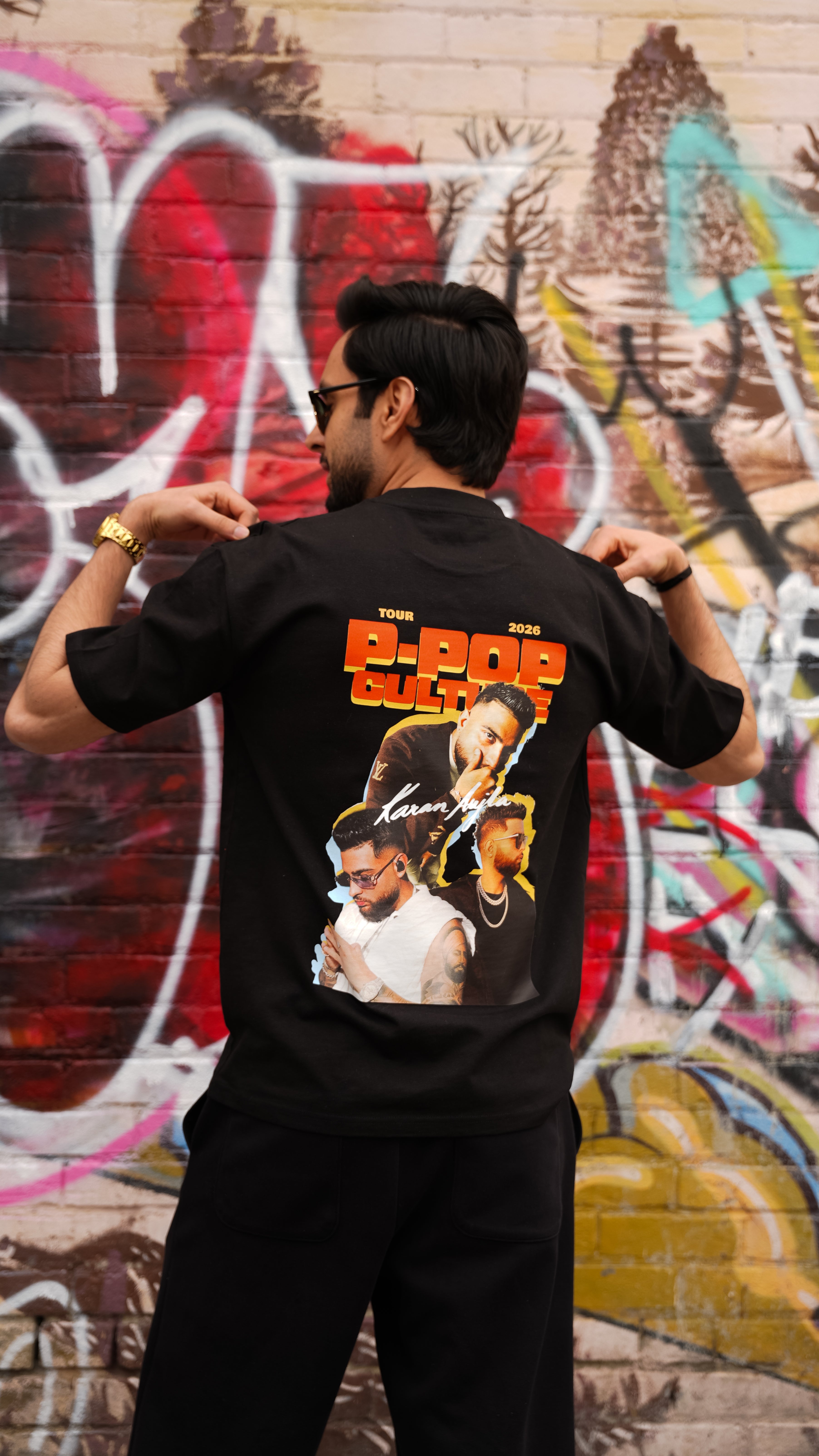 P-Pop Culture Tour 2026 Graphic T-Shirt – The Panjaab Customs