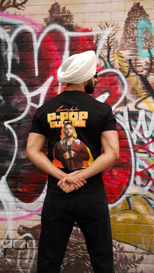 Karan Aujla P-Pop Culture Tour 2026 T-Shirt