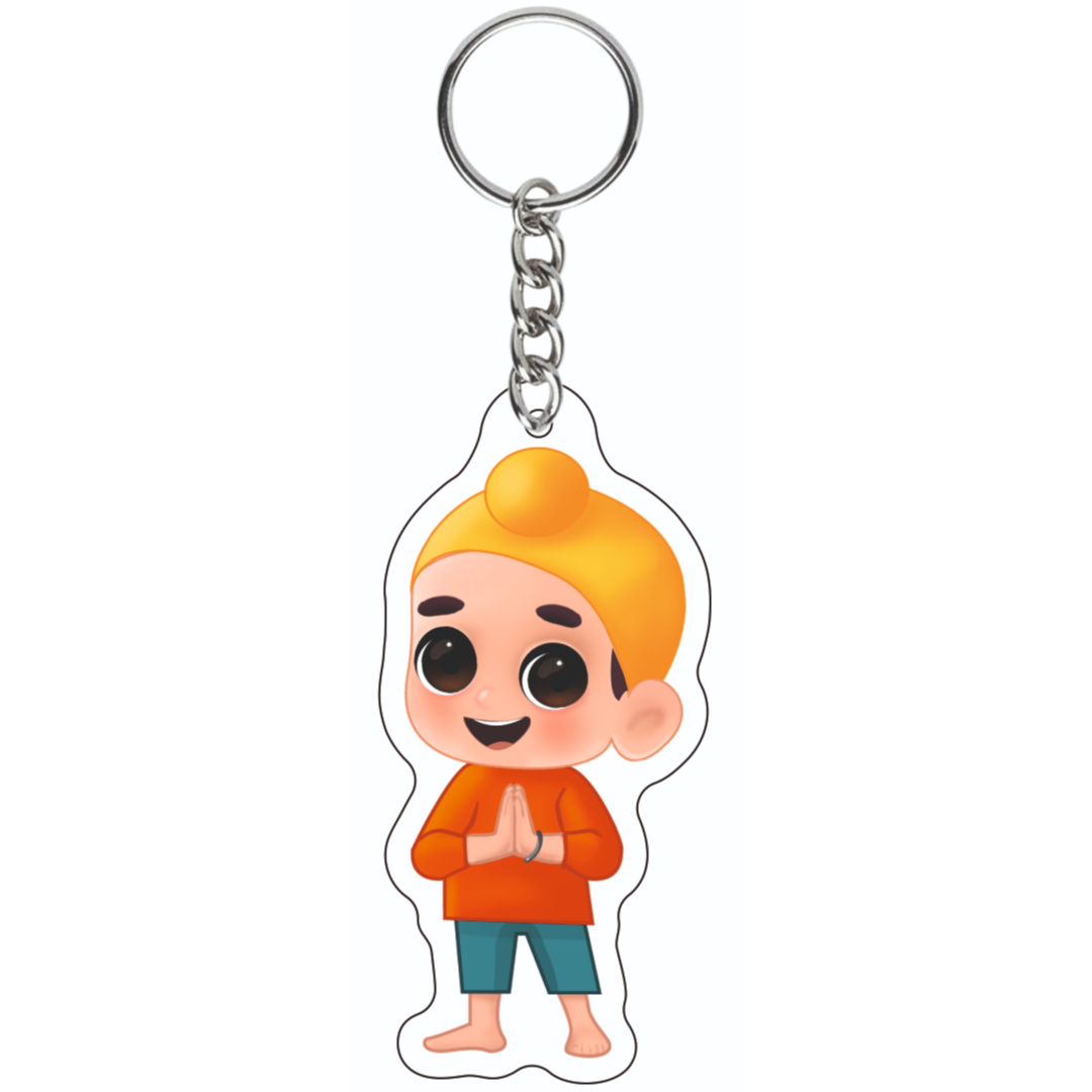 Khalsa Phulwari Keychains