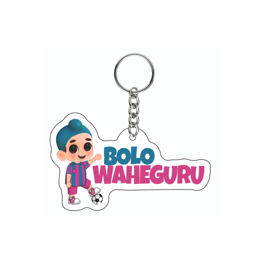 Khalsa Phulwari Keychains