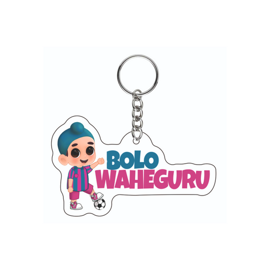 Khalsa Phulwari Keychains