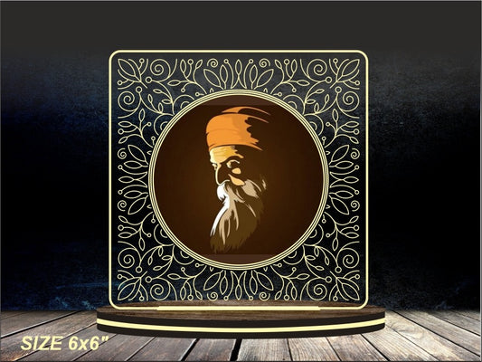 Guru Nanak Dev ji LED Frame